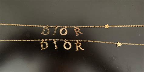 dior necklace that says dior fake|christian dior necklace dupe.